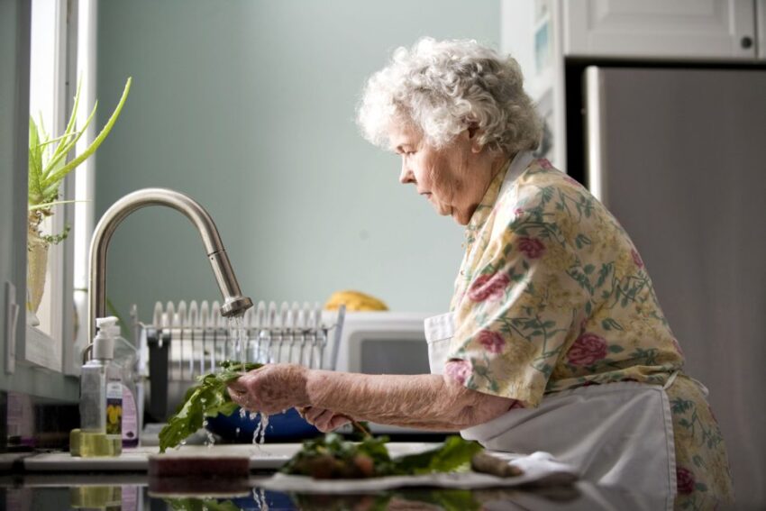 cocina para adulto mayor